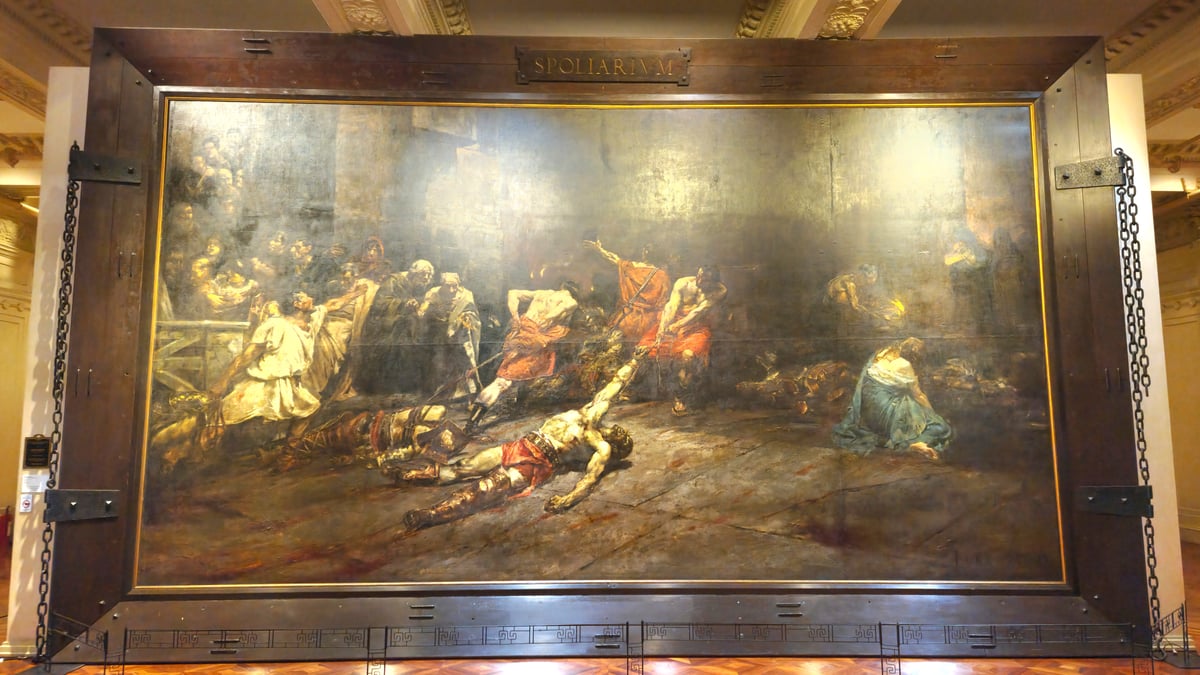 Juan Luna’s ‘Spoliarium’ is one of the highlights of the National Museum of Fine Arts.